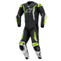 Mono Moto Cuero Alpinestars GP Tech V5 1 PC Leather Suit Black White Yellow Fluo