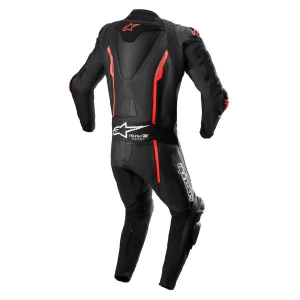 Alpinestars Traje Missile V2 1PC Negro Rojo Fluo