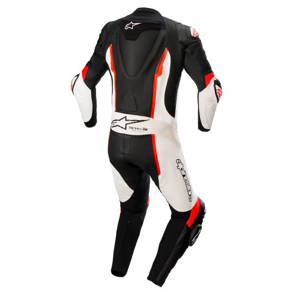 Alpinestars Traje Missile V2 1PC Negro Blanco Rojo Fluo