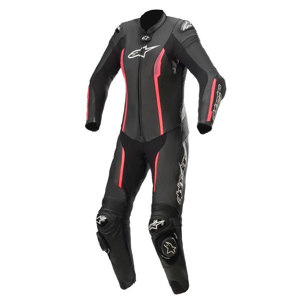 Mono Moto Cuero Alpinestars Stella Missile V2 Suit 1PC Black Diva Pink Slate