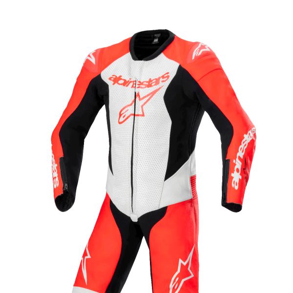 Alpinestars Youth GP Plus V2 1PC Red Fluo White Black
