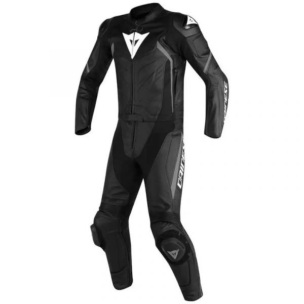 Mono Moto Cuero Dainese Avro D2 2PC Black White