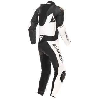 Dainese Demon Sprint 1PC Cuero Negro Blanco