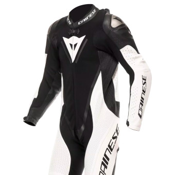 Dainese Demon Sprint 1PC Cuero Negro Blanco