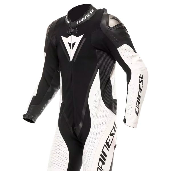 Dainese Demon Sprint 1PC Cuero Negro Blanco