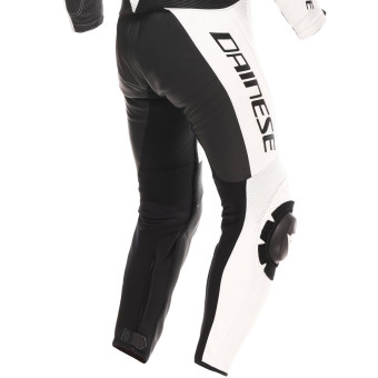 Dainese Demon Sprint 1PC Cuero Negro Blanco