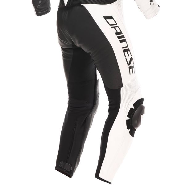 Dainese Demon Sprint 1PC Cuero Negro Blanco