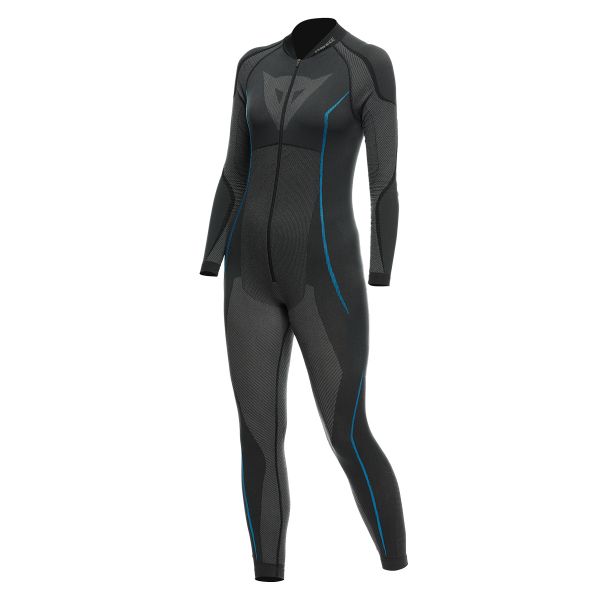 Mono Moto Cuero Dainese Dry Suit Lady Black Blue Mono Moto Cuero Dainese Dry Suit Lady Black Blue