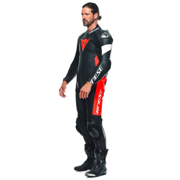 Dainese Tosa Black Fluo Red White