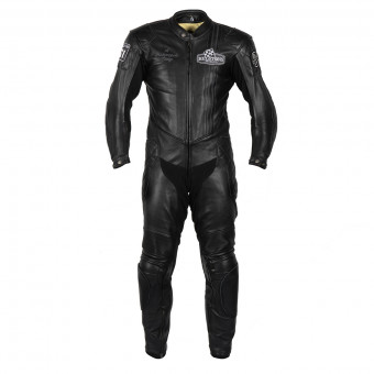 Mono Moto Cuero Helstons Stirling Suit Black