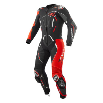 Mono Moto Cuero Ixon Demonio Black Red White