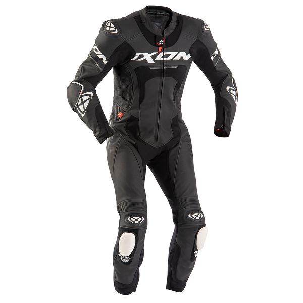 Mono Moto Cuero Ixon Jackal Black Mono Moto Cuero Ixon Jackal Black