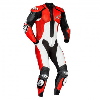 Mono Moto Cuero Ixon Vendetta Evo Black Red White