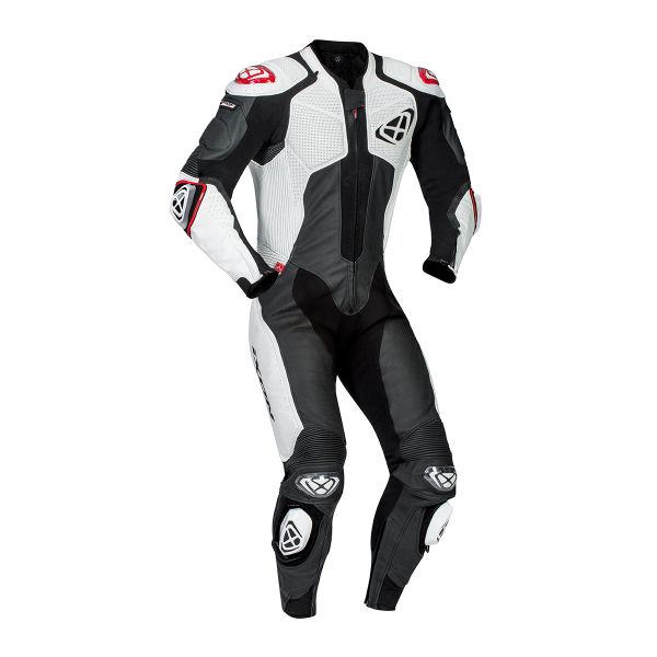 Mono Moto Cuero Ixon Vendetta Evo Black White