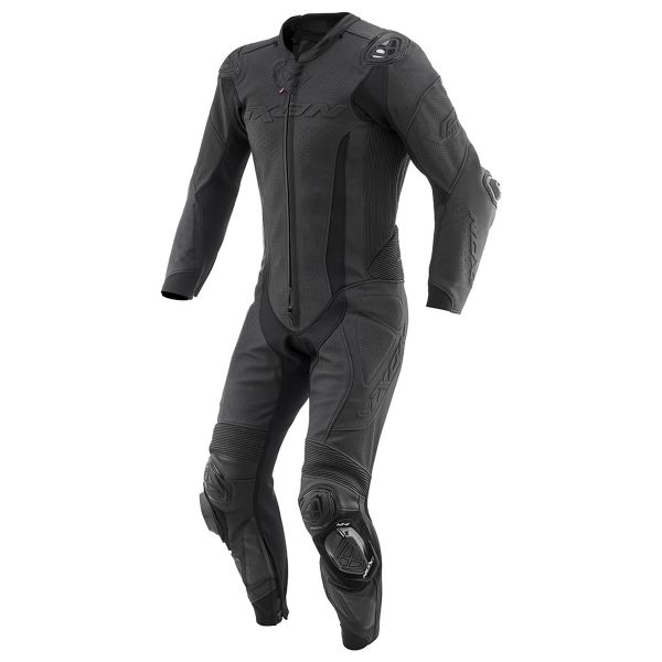 Mono Moto Cuero Ixon Vortex 3 Negro Negro Mono Moto Cuero Ixon Vortex 3 Negro Negro