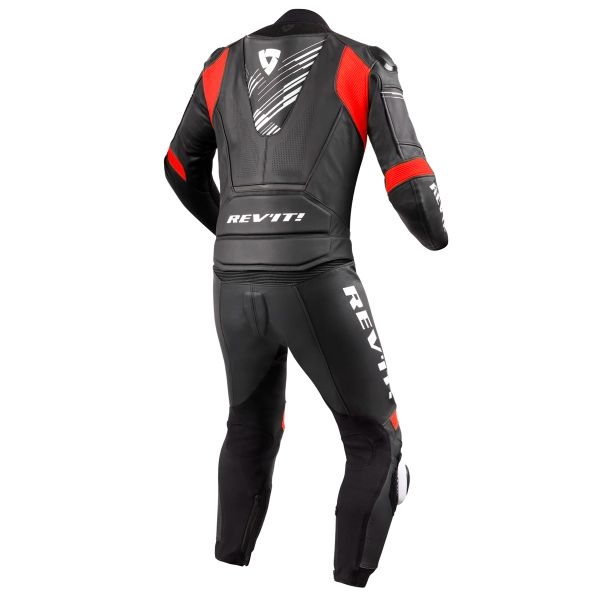 REV'IT Apex 2PC Black Neon Red