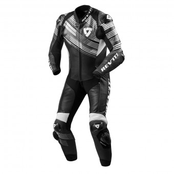Mono Moto Cuero REV'IT Apex Black White