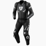 Mono Moto Cuero REV'IT Argon 2 Black White 2PC