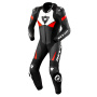 Mono Moto Cuero REV'IT Argon 2 Schwarz Neon Rot