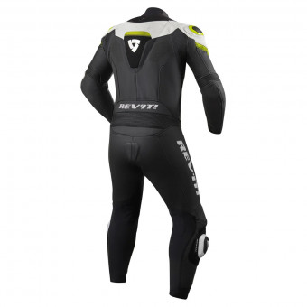 REV'IT Argon Negro Amarillo Neon