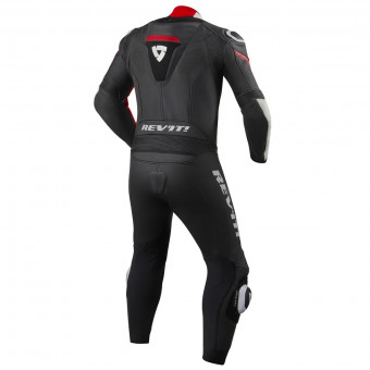 REV'IT Argon Negro Neon Rojo