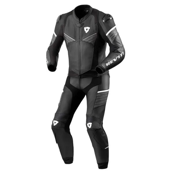 Mono Moto Cuero REV'IT Beta Black White
