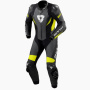 Mono Moto Cuero REV'IT Control Black Neon Yellow 1PC