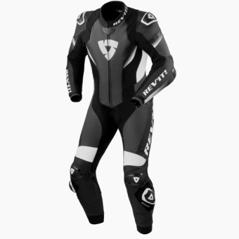 Mono Moto Cuero REV'IT Control Black White 1PC