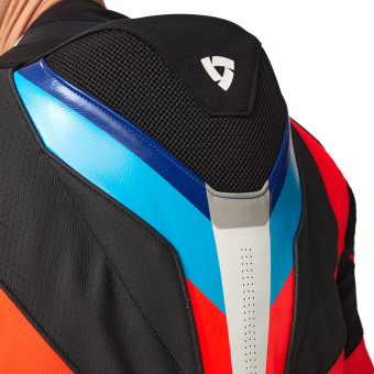 REV'IT One Piece Quantum 3 Light Grey Neon Yellow