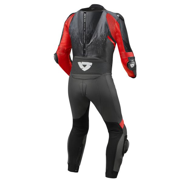 REV'IT Quantum 2 Antracita Neon Rojo