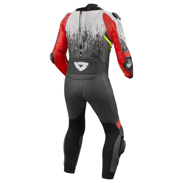 REV'IT Quantum 2 Blanco Neon Rojo