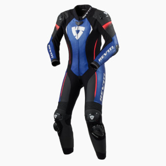 Mono Moto Cuero REV'IT Xena 4 Ladies Black Blue 1PC