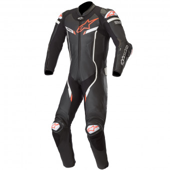 Mono Moto Cuero Alpinestars GP Pro V3 Tech-Air Compatible Black White