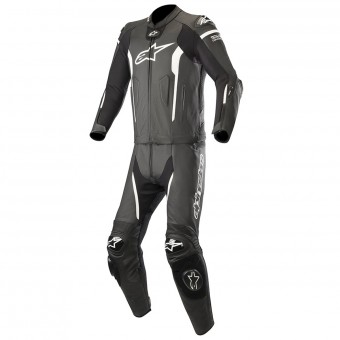 Mono Moto Cuero Alpinestars Missile 2PC Compatible Tech-Air Negro Blanco