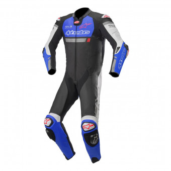 Mono Moto Cuero Alpinestars Missile Ignition Tech-Air Black Electric Blue