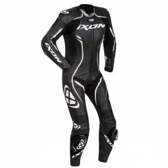 Mono Moto Cuero Ixon Vortex Lady Negro Blanco