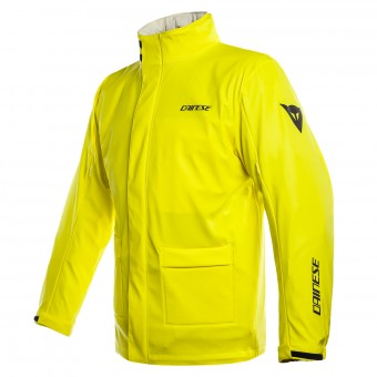 Cazadoras y chaquetas lluvia Dainese Storm Jacket Yellow Fluo