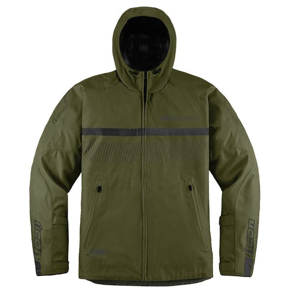 Cazadora moto ICON PDX3 Olive