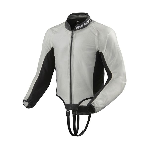 Cazadoras y chaquetas lluvia REV'IT Trackmaster H2O Transparente Negro Cazadoras y chaquetas lluvia REV'IT Trackmaster H2O Transparente Negro