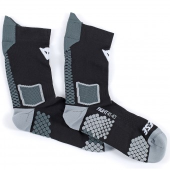 Ropa frío Dainese D-Core Mid Sock Black Anthracite Ropa frío Dainese D-Core Mid Sock Black Anthracite