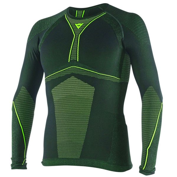 Camiseta térmica Dainese D-Core Dry Tee LS Black Yellow Envío