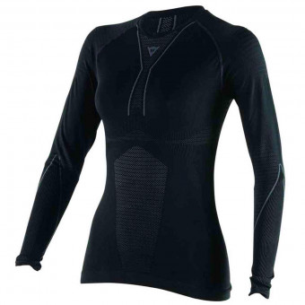 Camiseta trmica Dainese D-Core Dry Tee LS Lady Black Anthracite