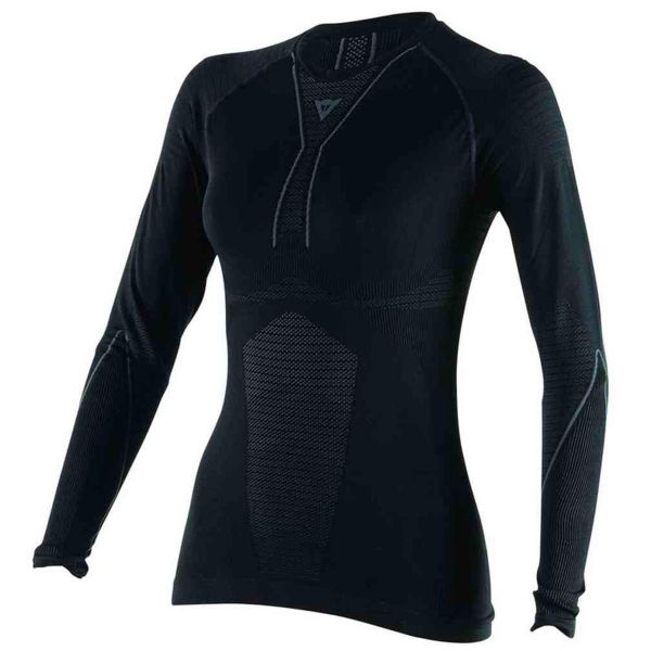 Camiseta t�rmica Dainese D-Core Dry Tee LS Lady Black Anthracite
