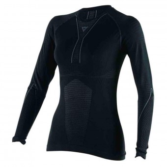 Camiseta trmica Dainese D-Core Thermo Tee LS Lady Black Anthracite