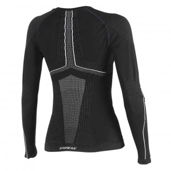 Dainese D-Core Dry Tee LS Lady Black White