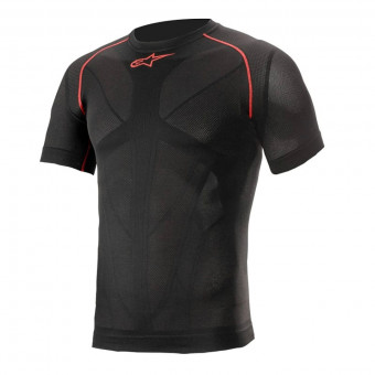 Camiseta trmica Alpinestars Ride Tech V2 Top Short Sleeve Summer Black Red