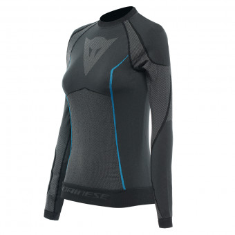 Camiseta trmica Dainese Dry LS Lady Black Blue