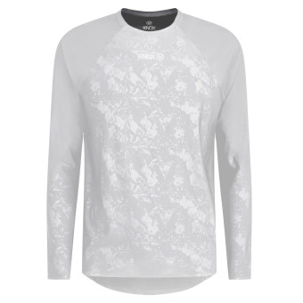 Camiseta térmica Knox Camiseta interior de doble capa activa, manga larga, gris