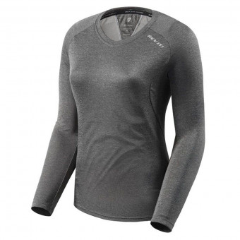 Camiseta trmica REV'IT Shirt Sky LS Ladies D.Gris