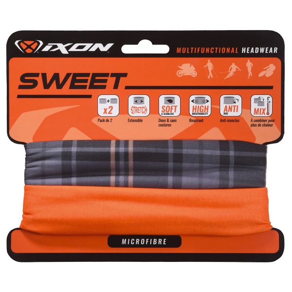 Braga Moto Ixon Sweet Square Noir - Uni Naranja